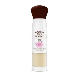 HAWAIIAN TROPIC Mineral Skin Nourishing Sunscreen Powder - SPF 30, NEW